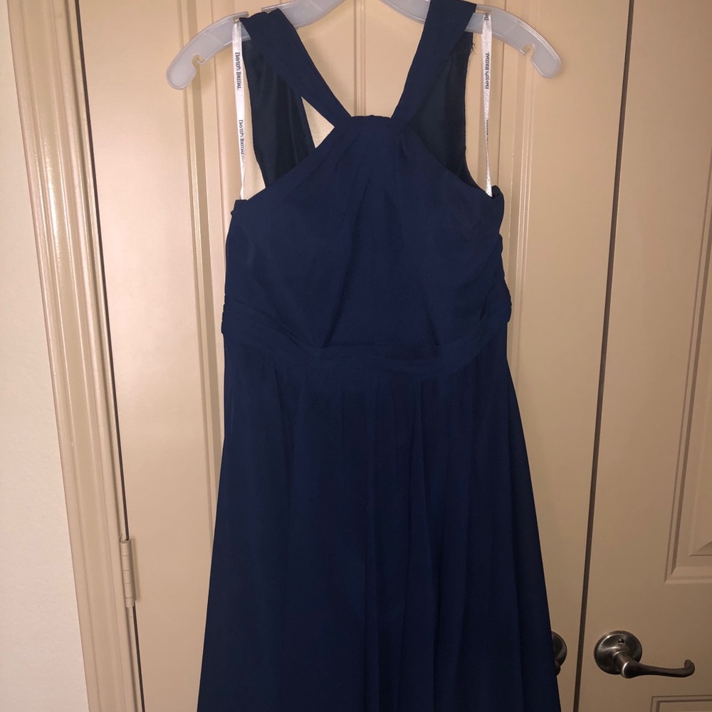 Navy bridesmaid dress
